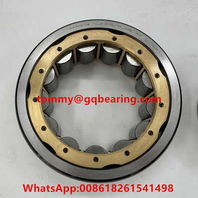 TIMKEN ব্রাস কেজ একক সারি সিলিন্ডারিক রোলার বিয়ারিং NJ2317EMAC3