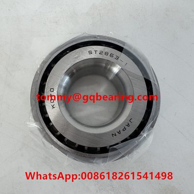 ক্রোম ইস্পাত উপাদান কোয়ো ST2863-1 একক সারি কোপযুক্ত রোলার লেয়ার 28x63x20 মিমি