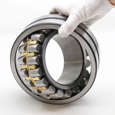 FAG 23128-E1A-XL-M গোলাকার রোলার বিয়ারিং 2318 ডাবল সারি বিয়ারিং ব্রাস খাঁচা উপাদান 140x225x68mm