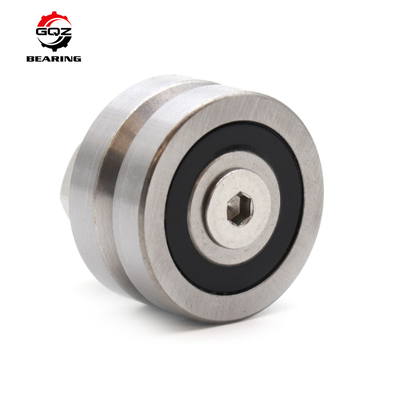 LJ34ENS 70 V আকৃতির গ্রুভ ক্ল্যাম্প LJ সিরিজ LJ34E LJ34C স্টেইনলেস স্টীল V গ্রুভ ট্র্যাক রোলার বিয়ারিং