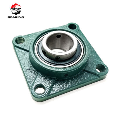 LEF213-2F 4-Bolt Flange Bearing, Eccentric Lock, Double 2F Mud-Proof Seals