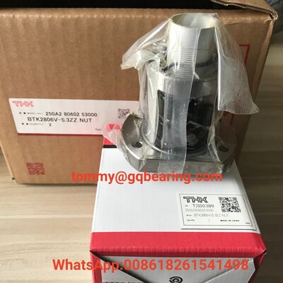 জাপান উৎপত্তি THK BTK2806V-5.3ZZ কোন প্রাক লোড বল স্ক্রু বাদাম রৈখিক বল বিয়ারিং