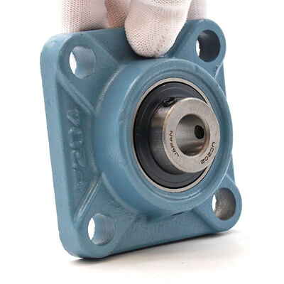 LEF216-2F 4-Bolt Flange Bearing, Eccentric Lock, Double 2F Mud-Proof Seals