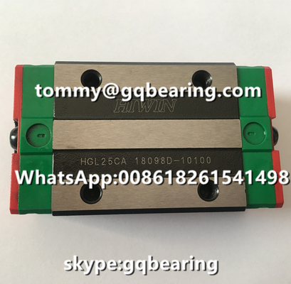 HIWIN HGL25CA HGL25CAZAC প্রতিযোগিতামূলক দামের সাথে বর্গাকার টাইপ লিনিয়ার স্লাইডিং লেয়ার