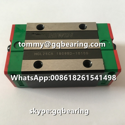 HIWIN HGL25CA HGL25CAZAC প্রতিযোগিতামূলক দামের সাথে বর্গাকার টাইপ লিনিয়ার স্লাইডিং লেয়ার