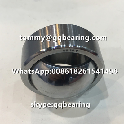 রক্ষণাবেক্ষণ মুক্ত GE30C 440C স্টেইনলেস স্টীল রেডিয়াল গোলাকার প্লেইন লেয়ার 30 * 47 * 22mm