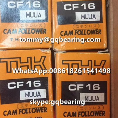 জাপান উৎপত্তি THK CF16MUUA স্টেইনলেস স্টীল উপাদান ক্যাম ফলোয়ার লেয়ার