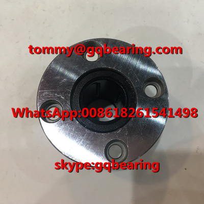 Gcr15 ইস্পাত LMF16UU গোলাকার টাইপ রাবার সিলড ফ্ল্যাঞ্জ রৈখিক বল লেয়ার