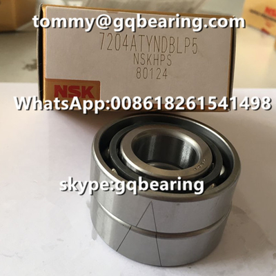 P5 সুনির্দিষ্ট হালকা প্রাক লোড NSK 7202ATYNDBLP5 কৌণিক যোগাযোগ বল বিয়ারিং