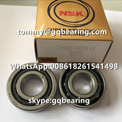 P5 সুনির্দিষ্ট হালকা প্রাক লোড NSK 7202ATYNDBLP5 কৌণিক যোগাযোগ বল বিয়ারিং