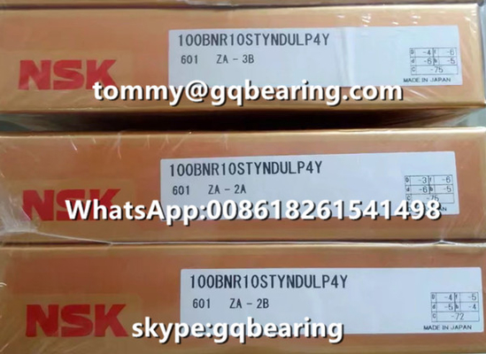 18 ডিগ্রী যোগাযোগ কোণ Duplex ইউনিভার্সাল NSK 100BNR10STYNDULP4Y থ্রাস্ট কৌণিক যোগাযোগ বল বিয়ারিং