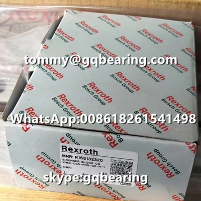 রেক্স্রোথ R165132320 ইস্পাত উপাদান ফ্ল্যাঞ্জ টাইপ স্ট্যান্ডার্ড দৈর্ঘ্য স্ট্যান্ডার্ড উচ্চতা রানার ব্লক