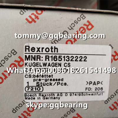 রেক্স্রোথ R165132222 স্টিল উপাদান ফ্ল্যাঞ্জ টাইপ স্ট্যান্ডার্ড দৈর্ঘ্য স্ট্যান্ডার্ড উচ্চতা রানার ব্লক