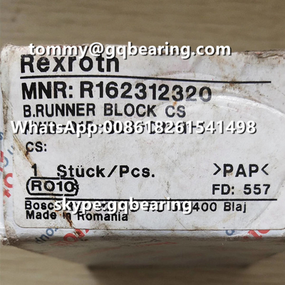 Rexroth R162312320 সংকীর্ণ প্রকার দীর্ঘ দৈর্ঘ্য স্ট্যান্ডার্ড উচ্চতা রৈখিক ক্যারিয়ার