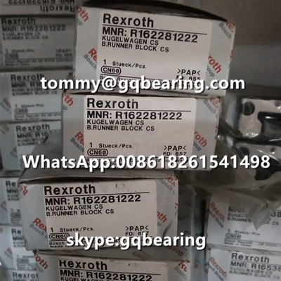 Rexroth R162281222 সংকীর্ণ টাইপ স্ট্যান্ডার্ড দৈর্ঘ্য স্ট্যান্ডার্ড উচ্চতা লিনিয়ার ক্যারিয়ার