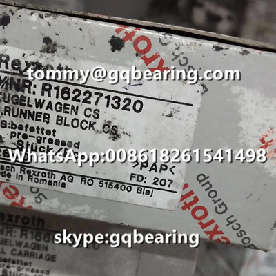 রেক্স্রোথ R165332320 স্টিল উপাদান ফ্ল্যাঞ্জ টাইপ স্ট্যান্ডার্ড দৈর্ঘ্য স্ট্যান্ডার্ড উচ্চতা লিনিয়ার ব্লক