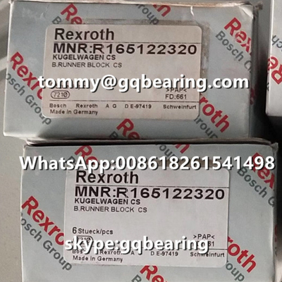 রেক্স্রোথ R165122320 স্টিল উপাদান ফ্ল্যাঞ্জ টাইপ স্ট্যান্ডার্ড দৈর্ঘ্য স্ট্যান্ডার্ড উচ্চতা রানার ব্লক