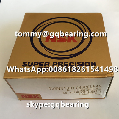 Gcr15 ইস্পাত উপাদান NSK 65BNR19HTYNDBBLP4 হালকা প্রি-লোড থ্রাস্ট কৌণিক যোগাযোগ বল বিয়ারিং