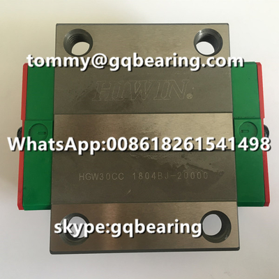 উচ্চ নির্ভুলতা ভারী লোড টাইপ Hiwin HGW30CC HGW30CCZAC লিনিয়ার স্লাইড লেয়ারিং