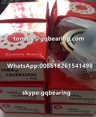 HISX 12UZ533220 এক্সান্ট্রিক বিয়ারিং 12UZ533220 ব্রাস কেজ হ্রাসকারী জন্য সিলিন্ডারিক রোলার বিয়ারিং