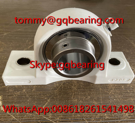 38.1mm Bore UCP208-24 POM উপাদান প্লাস্টিকের হাউজিং ইউনিট UCP208-24 স্টেইনলেস স্টীল বালিশ ব্লক বল বিয়ারিং