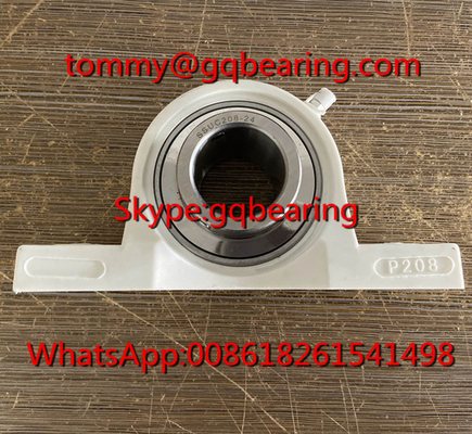 38.1mm Bore UCP208-24 POM উপাদান প্লাস্টিকের হাউজিং ইউনিট UCP208-24 স্টেইনলেস স্টীল বালিশ ব্লক বল বিয়ারিং