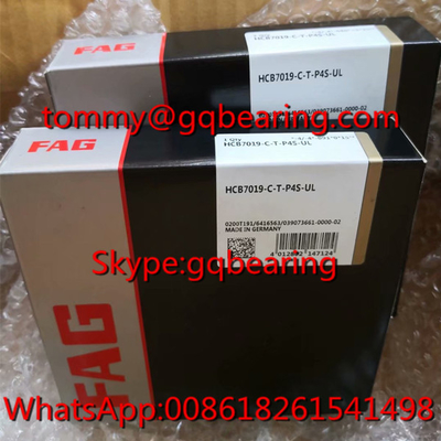 সিরামিক উপাদান বল FAG HCB7019- C- T- P4S- UL সুপার স্পষ্টতা কৌণিক যোগাযোগ বল বিয়ারিং