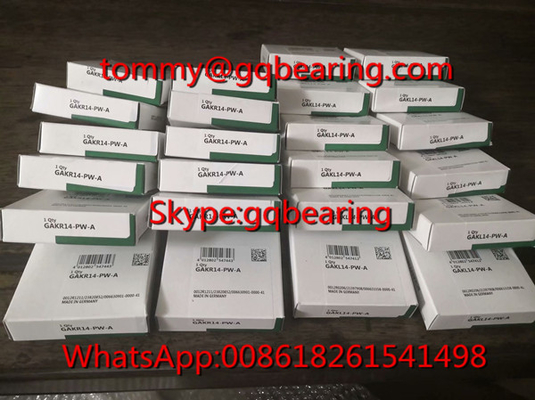 Gcr15 ইস্পাত উপাদান জার্মানি উৎপত্তি INA GAKL14-PW-A রড শেষ ভারবহন GAKL14- PW-A গোলাকার সমতল ভারবহন