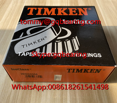 Gcr15 স্টীল TIMKEN HH224334 / HH224310 ইঞ্চি মাত্রা কোপযুক্ত রোলার বিয়ারিং