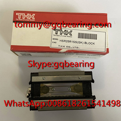 THK HSR25R1SS(GK) লিনিয়ার বল লেয়ার স্লাইড মোশন HSR25R স্টেইনলেস স্টীল লিনিয়ার ব্লক