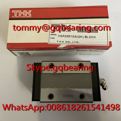 THK HSR25R1SS(GK) লিনিয়ার বল লেয়ার স্লাইড মোশন HSR25R স্টেইনলেস স্টীল লিনিয়ার ব্লক
