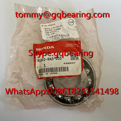 Gcr15 ইস্পাত উপাদান NTN SF06A69 গভীর গ্রোভ বল লেয়ার 91002-RAS-003 গিয়ারবক্স লেয়ারের জন্য