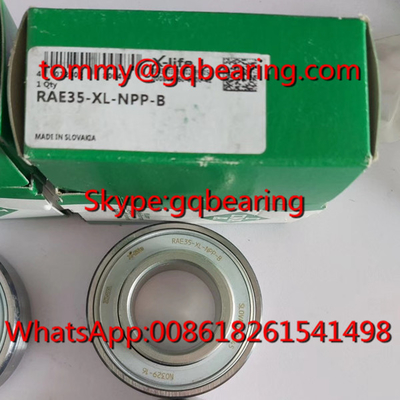 Gcr15 ইস্পাত উপাদান INA RAE35-XL-NPP-B এক্সেনট্রিক লকিং কলার সঙ্গে রেডিয়াল সন্নিবেশ বল বেয়ারিং
