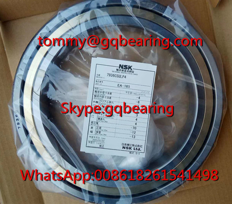 Gcr15 ইস্পাত উপাদান NSK 7936CSULP4 একক সারি কৌণিক যোগাযোগ বল লেয়ার