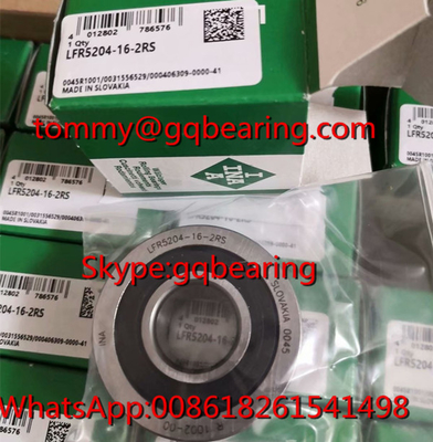 Gcr15 ইস্পাত উপাদান INA LFR5204-16-2RS ট্র্যাক রোলার বিয়ারিং LFR5204-16-2RS-RB বিয়ারিং 20*52*22.6mm