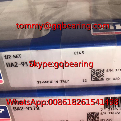 Gcr15 উপাদান SKF BA2-9178 সুপার স্পষ্টতা কৌণিক যোগাযোগ বল ভারবহন সীল টাইপ ZZ 2RS ওপেন
