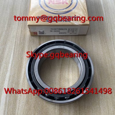 NSK 7010CTYNSULP4 সুপার স্পষ্টতা কৌণিক যোগাযোগ বল ভারবহন 7010 স্পিন্ডল বল ভারবহন