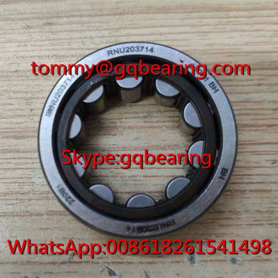 RNU203714 অভ্যন্তরীণ রিং ছাড়া সিলিন্ড্রিক রোলার লেয়ার 20x37x14mm
