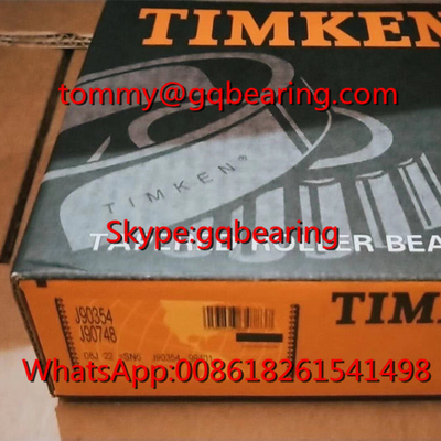 Gcr15 ইস্পাত উপাদান TIMKEN J90354/J90748 কোপযুক্ত রোলার লেয়ার