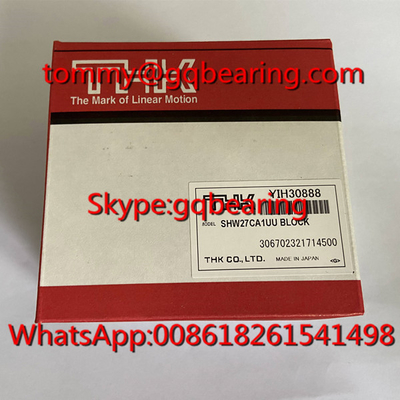 স্টেইনলেস স্টীল উপাদান THK SHW27 বল খাঁচা LM গাইড SHW27CA1UU রৈখিক ব্লক