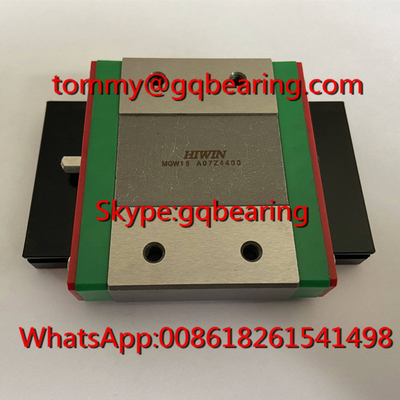 স্টেইনলেস স্টীল HIWIN MGW5C লিনিয়ার ব্লক MGW5CZ0CM কম শব্দ সঙ্গে লিনিয়ার বল বিয়ারিং
