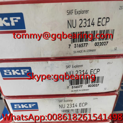 SKF NU2314 ECP সিলিন্ড্রিক রোলার লেয়ার NU2314ECP এয়ার কম্প্রেসার লেয়ার 70x150x51mm