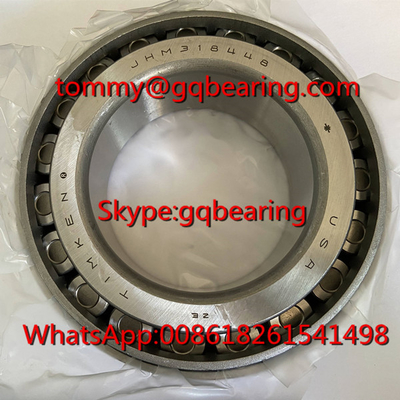 GCR15 ইস্পাত উপাদান TIMKEN JHM318448/JHM318410 অটোমোটিভ কনিফাইড রোলার লেয়ার