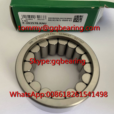 F-202578.RNU অভ্যন্তরীণ রিং ছাড়া একক সারির সিলিন্ড্রিক রোলার লেয়ার অভ্যন্তরীণ ব্যাসার্ধ 35.55mm