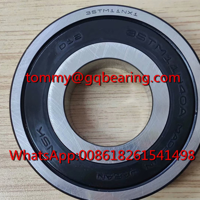 Gcr15 স্টিল উপাদান NSK 35TM11NX1C3 U40AUR গিয়ারবক্স গভীর গ্রোভ বল লেয়ার