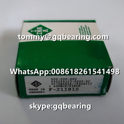 Gcr15 ইস্পাত উপাদান INA F-211810 অভ্যন্তরীণ রিং 32x42x18mm ছাড়া সুই রোলার বিয়ারিং