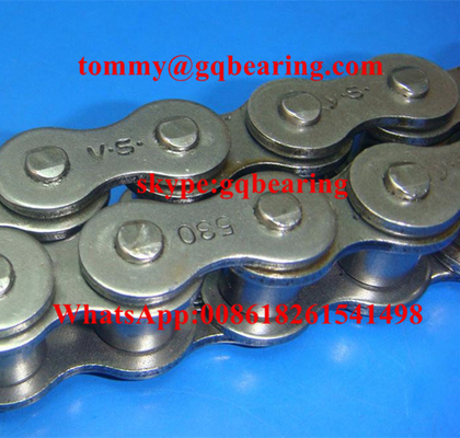 উচ্চ শক্তি 530 নিকেল প্লাস্টিকের রোল চেইন 15.875mm পিচ স্টেইনলেস স্টীল বল চেইন