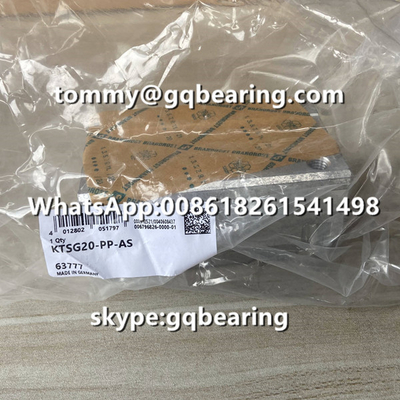 KTSG25-PP-AS 20mm Bore Gcr15 লিনিয়ার বোল লেয়ারিং স্ব সমন্বয় 20*50*60mm