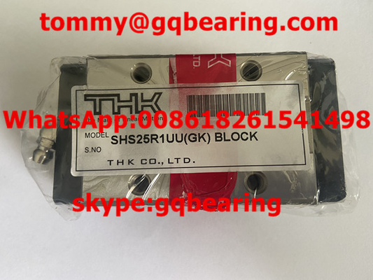 ইস্পাত SHS25R1UU লিনিয়ার মোশন লেয়ারিংস লিনিয়ার স্লাইড ব্লক