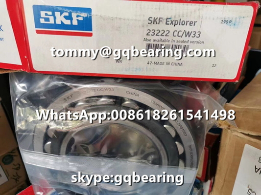 একক সারির Gcr15 ইস্পাত গোলাকার রোলার লেয়ার P5 23222 CC/W33